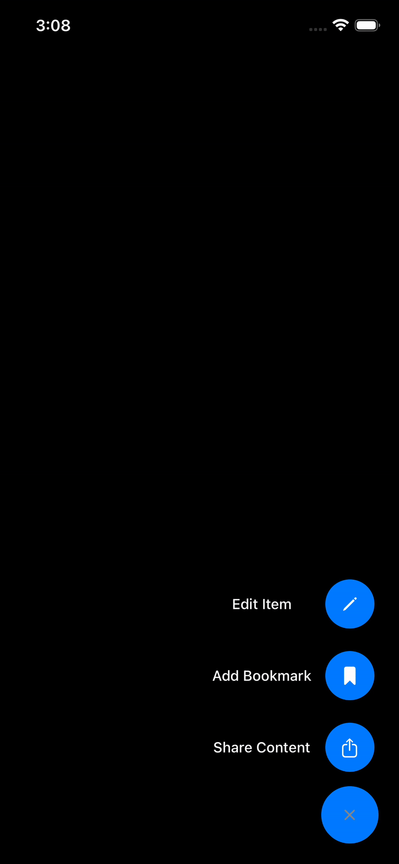 Dynamic Floating Action Button
